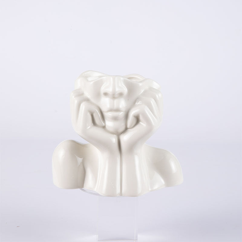 Décoration intérieure Vases en céramique Vases à fleurs Sculptures artisanales