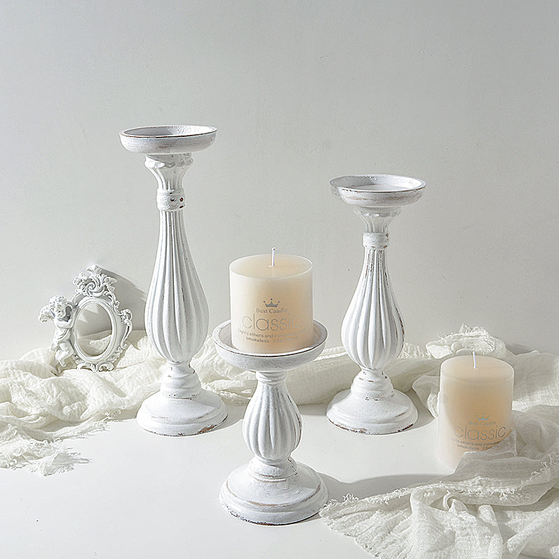 Kerzenlicht-Kerzenhalter-Holzornamente