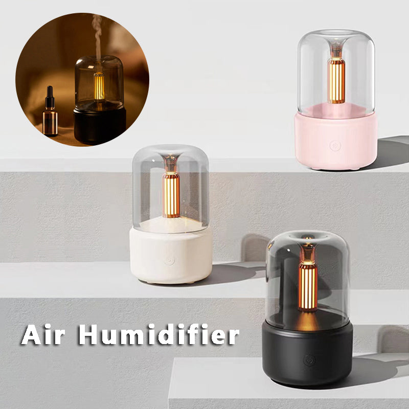 Humidificateur d'arômes Candlelight – Diffuseur de veilleuse USB