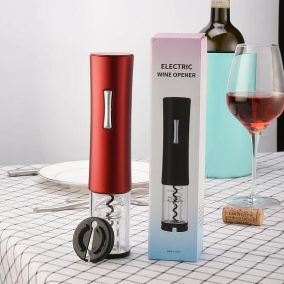 Ouvre-bouteille électrique automatique avec tire-bouchon et coupe-capsule