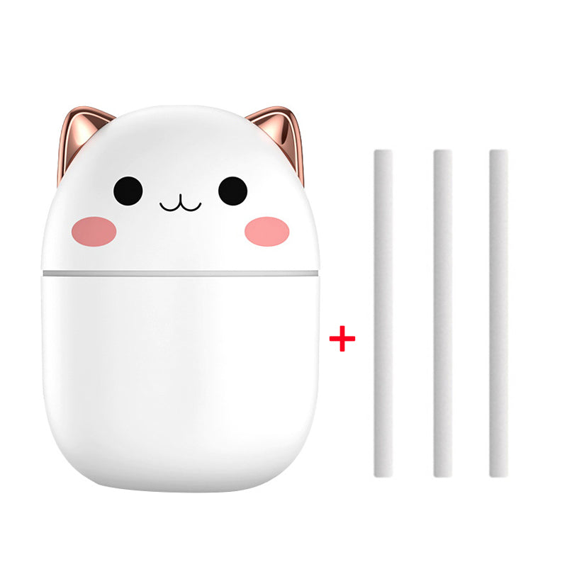 Humidificateur Chat Mignon – Diffuseur de brume fraîche USB