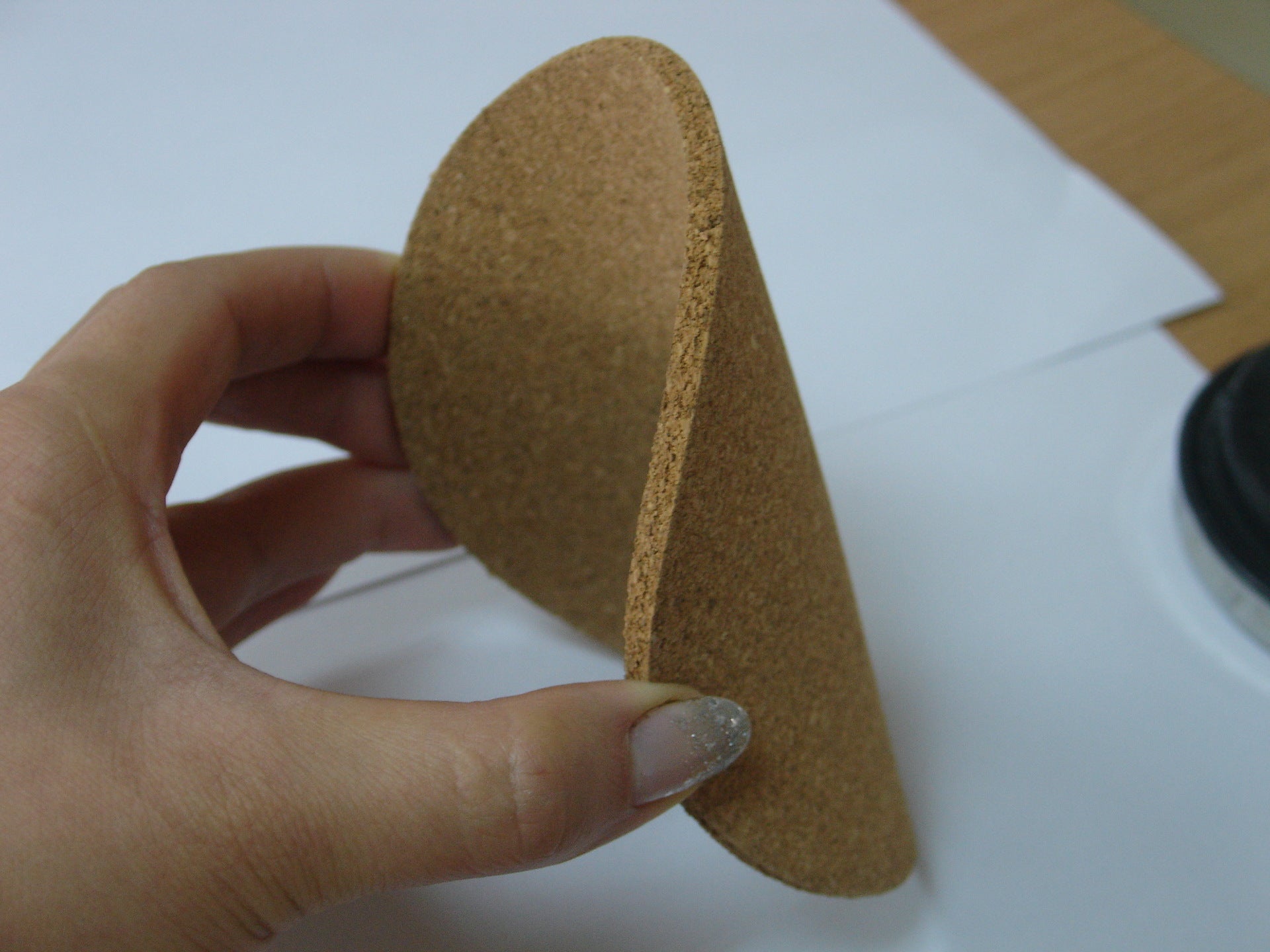 24 sous-verres en liège naturel