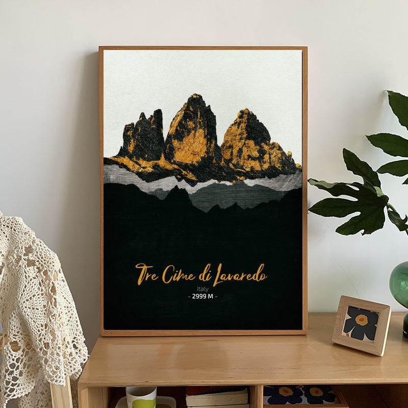 Abstraktes Wandposter, moderner Wohndruck