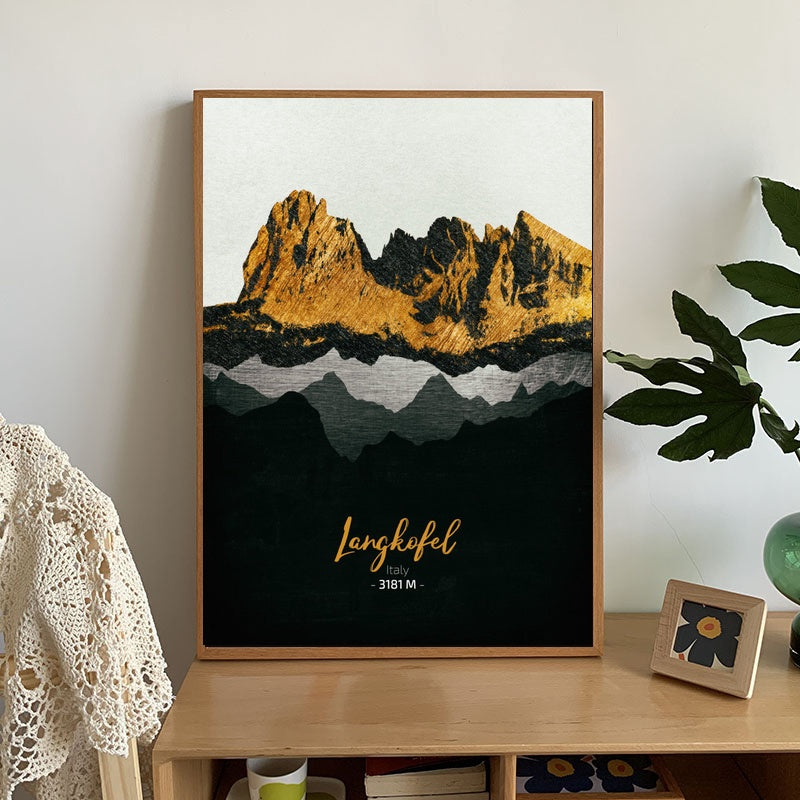 Abstraktes Wandposter, moderner Wohndruck