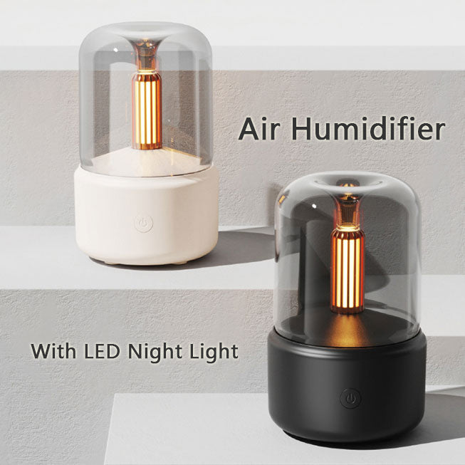 Humidificateur d'arômes Candlelight – Diffuseur de veilleuse USB