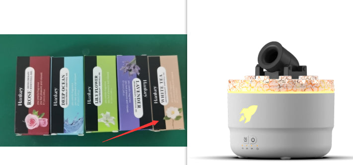 Portable LED Mist Humidifier for Bedroom Ambience