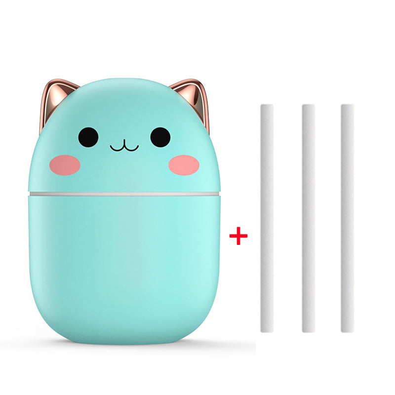 Humidificateur Chat Mignon – Diffuseur de brume fraîche USB