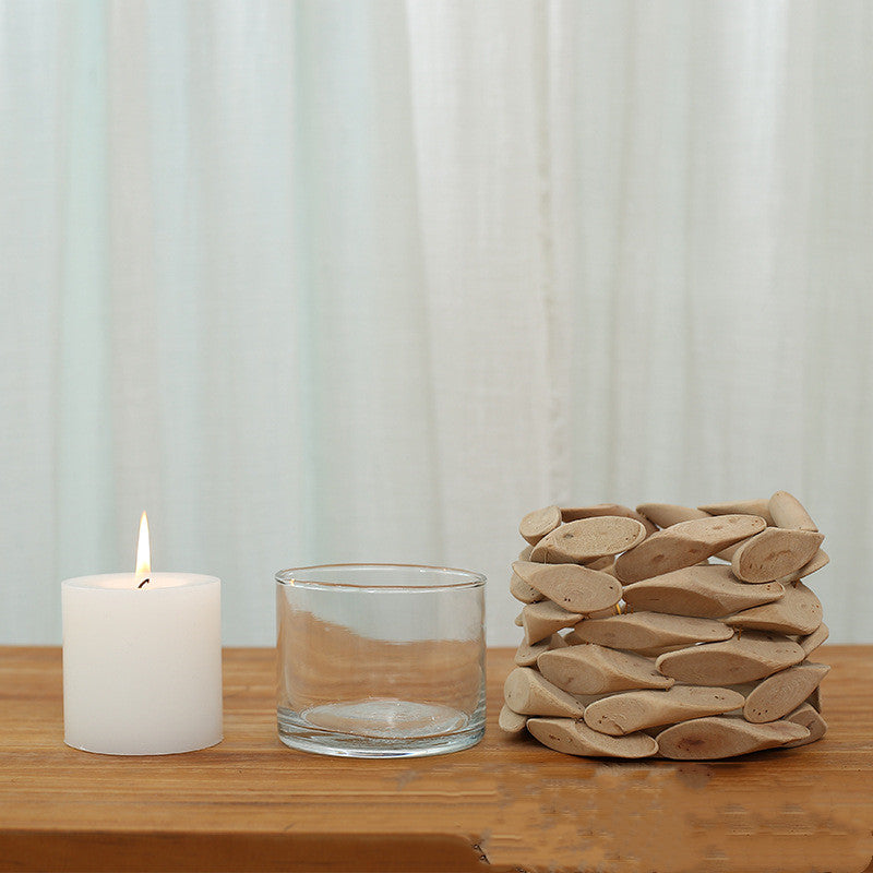 Cadeau créatif pour un mariage ou la maison - Bougeoir fait main