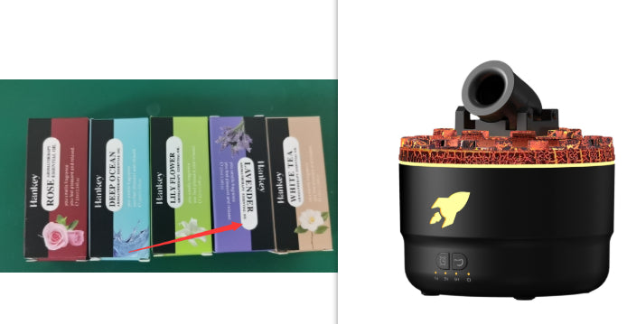 Portable LED Mist Humidifier for Bedroom Ambience