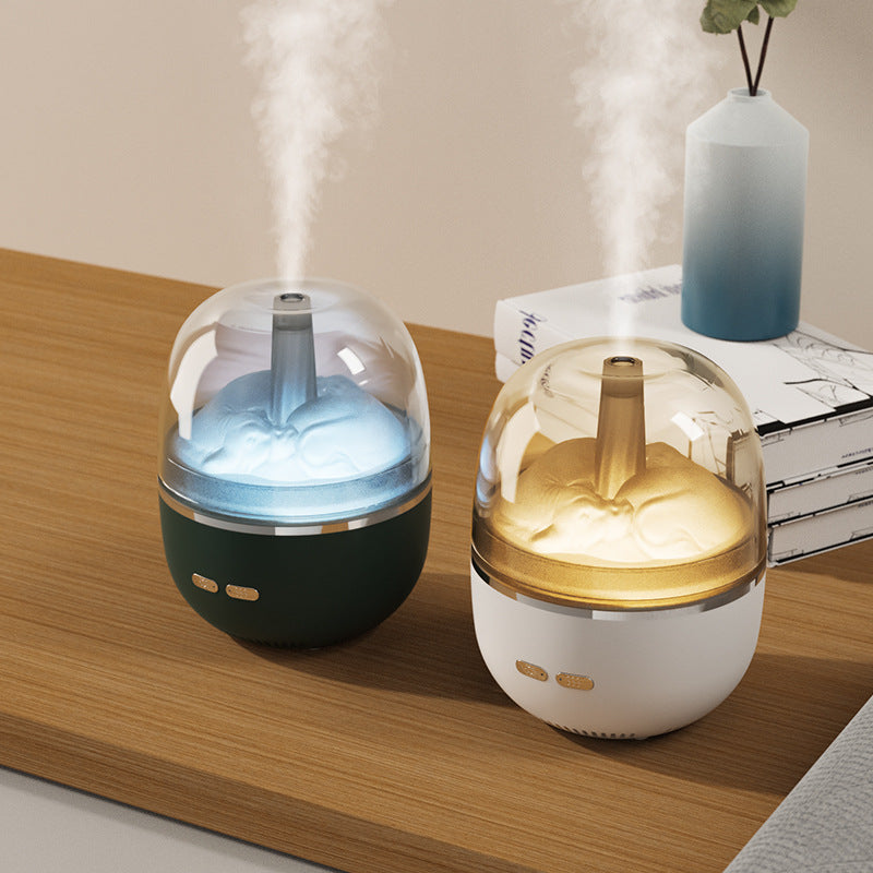 Diffuseur d'arômes ultrasonique – Humidificateur à brume LED couleur