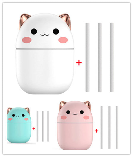 Humidificateur Chat Mignon – Diffuseur de brume fraîche USB