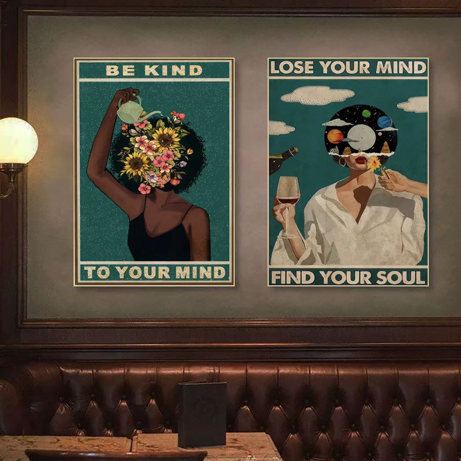 Im A Motivational Canvas Wall Art Piece For The Stormy Womans Bedroom