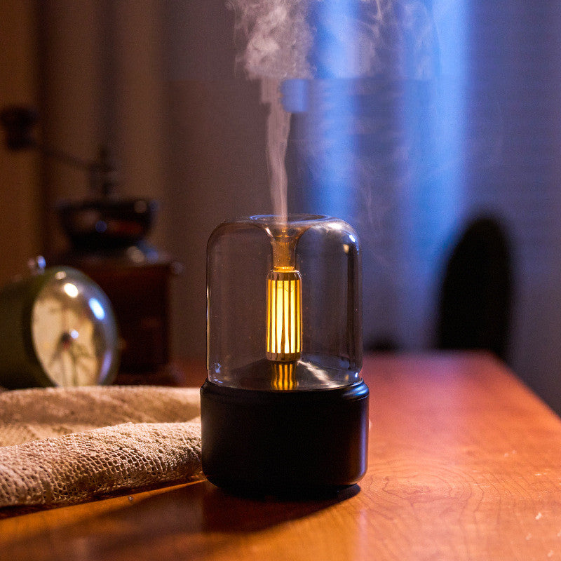 Humidificateur d'arômes Candlelight – Diffuseur de veilleuse USB