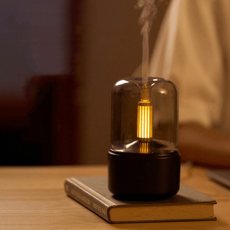 Humidificateur d'arômes Candlelight – Diffuseur de veilleuse USB