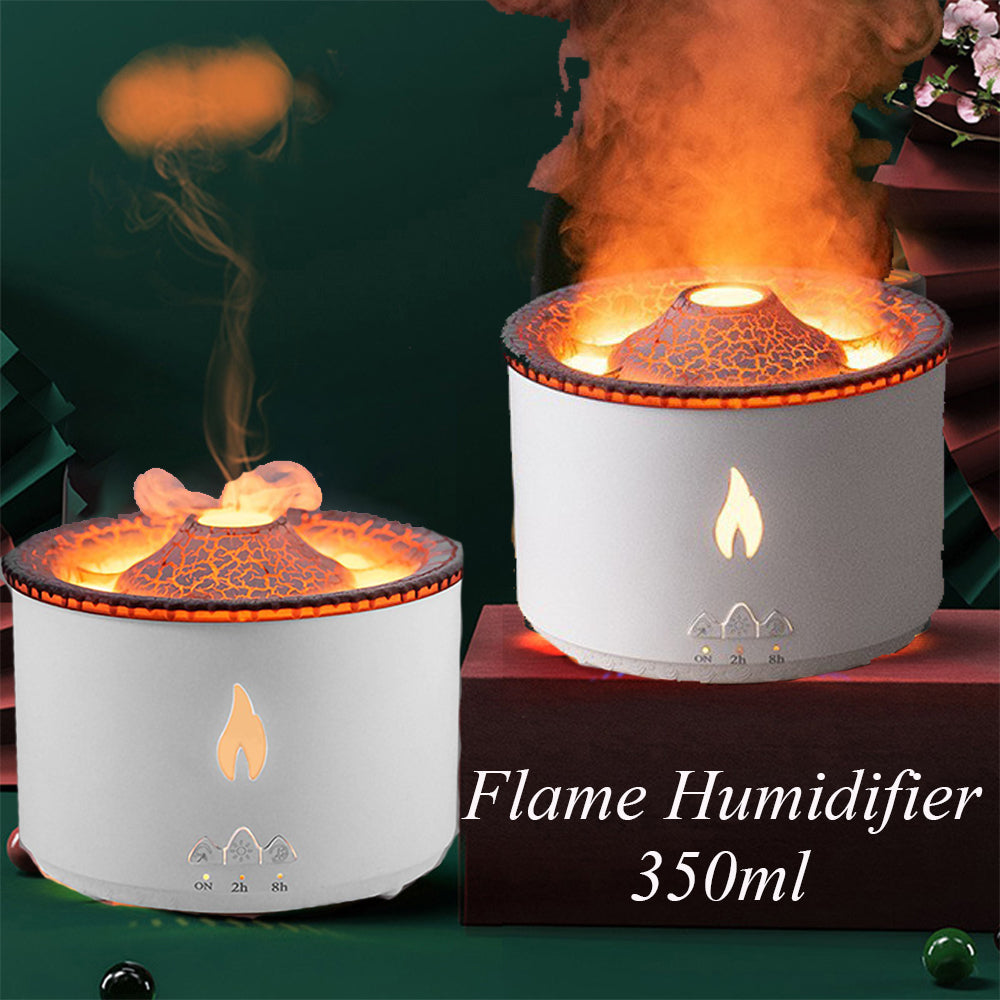 Diffuseur à flamme volcanique – Humidificateur à brume méduse