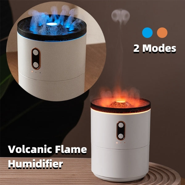 Diffuseur d'arômes à effet flamme USB – Humidificateur à brume de feu LED