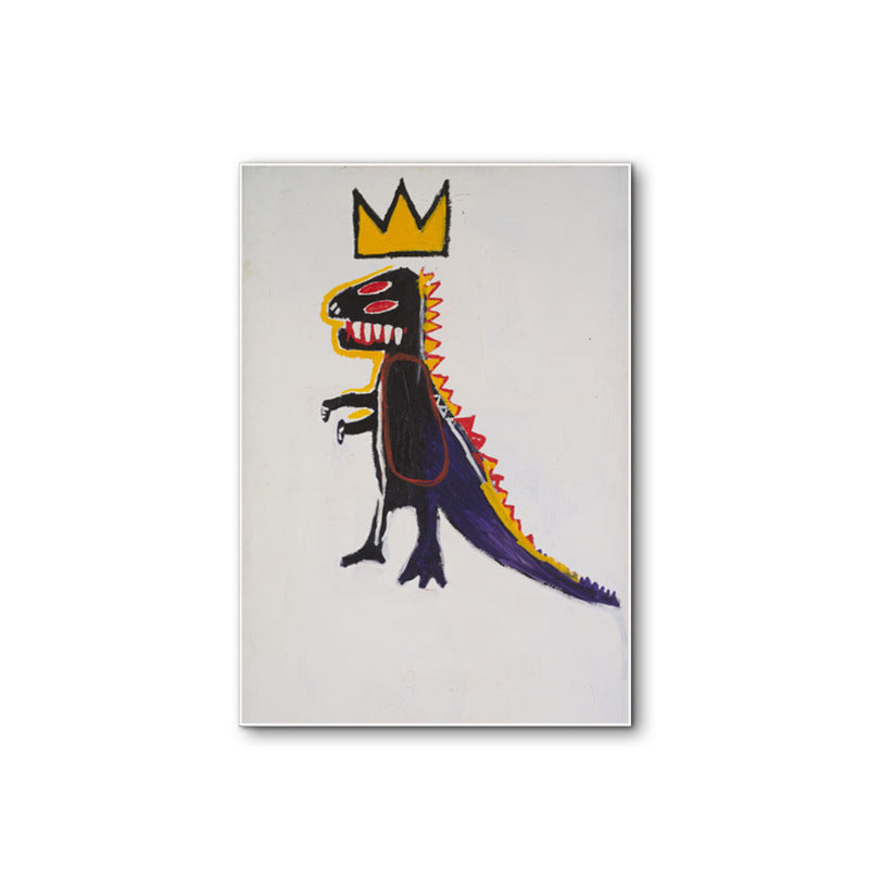 Abstract Graffiti Frameless Canvas Decorative Wall Art