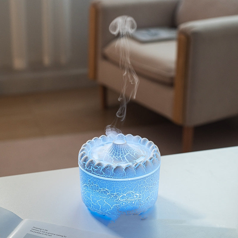 LED Fire Mist Humidifier with Color Changing Light