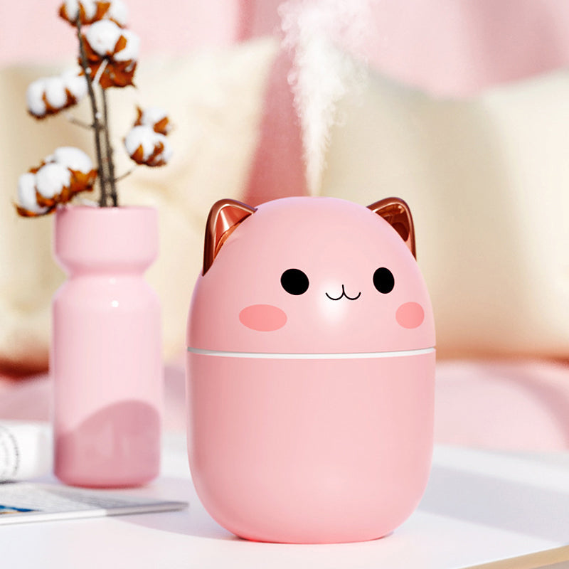 Humidificateur Chat Mignon – Diffuseur de brume fraîche USB