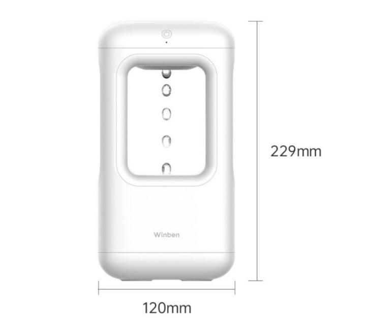 Humidificateur à goutte d'eau anti-gravité – Diffuseur de brume LED