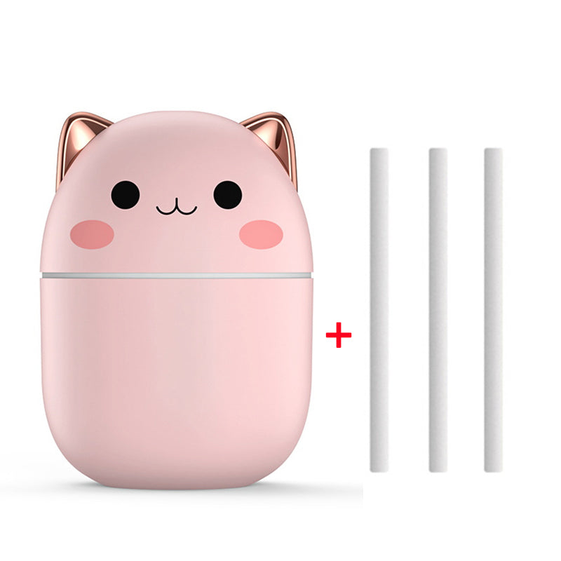 Humidificateur Chat Mignon – Diffuseur de brume fraîche USB